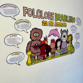  Painel Informativo - Tema Folclore Brasileiro 
