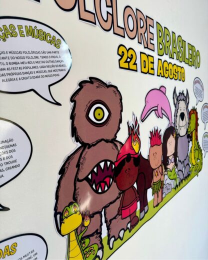  Painel Informativo - Tema Folclore Brasileiro  - Imagem 5