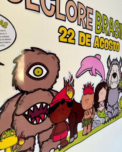  Painel Informativo - Tema Folclore Brasileiro  - Imagem 2