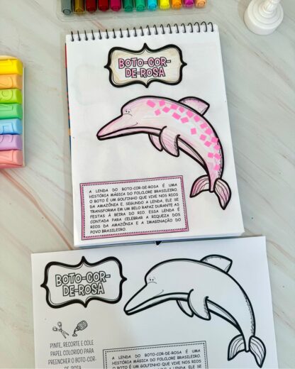 Atividades de Artes - Tema Folclore Brasileiro  - Imagem 2
