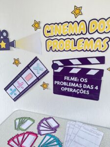 Cinema dos Problemas – Material Lúdico para Operações Matemáticas