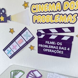 Cinema dos Problemas – Material Lúdico para Operações Matemáticas