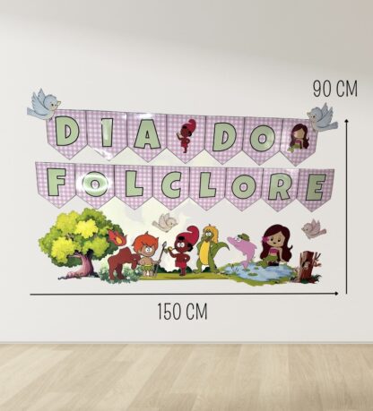 Painel Tema Personagens do Folclore Brasileiro – Colorindo a Sala de Aula com Cultura! - Imagem 2