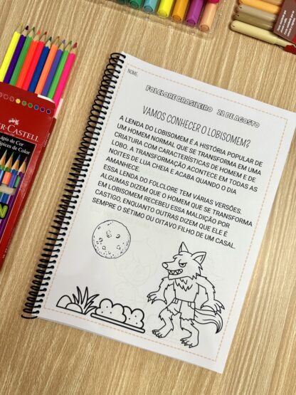 Kit Folclore – Uma Viagem Pelo Folclore Brasileiro! - Imagem 14