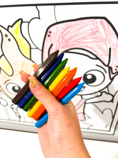 Cartaz Colaborativo do Folclore para Colorir - Imagem 2