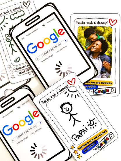 Cartão Dia dos Pais tema Google - Imagem 4