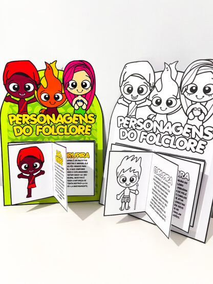 Luva Livro dos Personagens do Folclore - Imagem 3