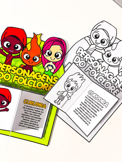 Luva Livro dos Personagens do Folclore - Imagem 4