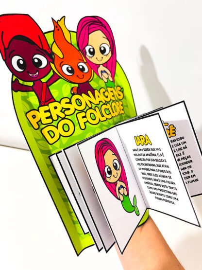 Luva Livro dos Personagens do Folclore - Imagem 9