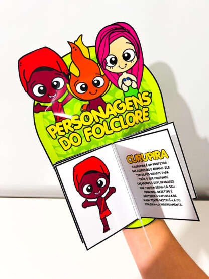 Luva Livro dos Personagens do Folclore - Imagem 11