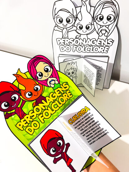 Luva Livro dos Personagens do Folclore - Imagem 12