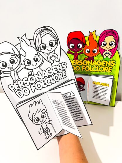 Luva Livro dos Personagens do Folclore - Imagem 13