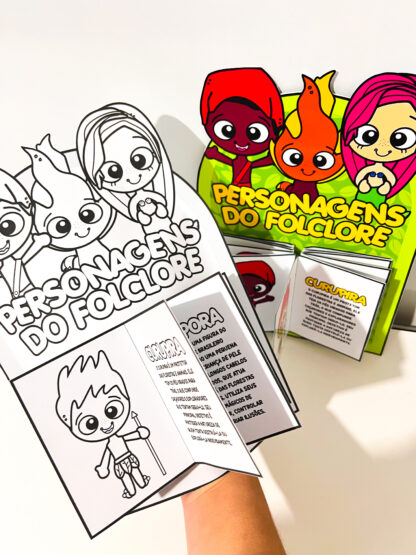 Luva Livro dos Personagens do Folclore - Imagem 14