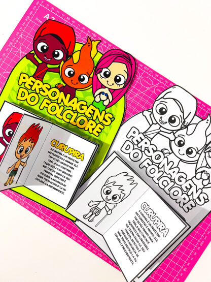 Luva Livro dos Personagens do Folclore - Imagem 15