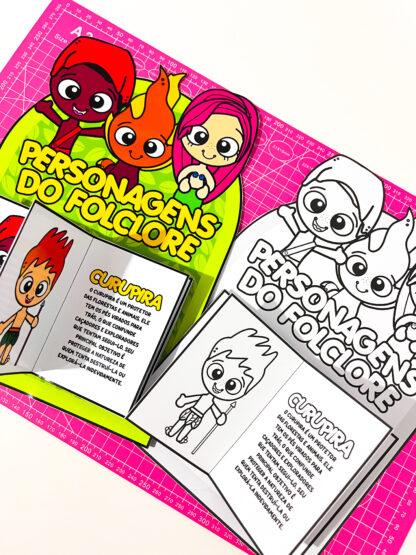 Luva Livro dos Personagens do Folclore - Imagem 16
