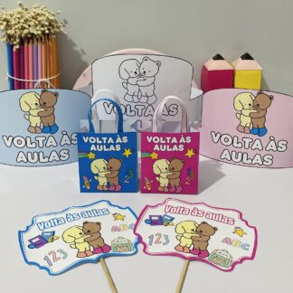 Mini Kit Bobbie - Volta às Aulas