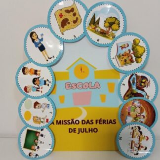 História na Luva "A missão das férias de julho"