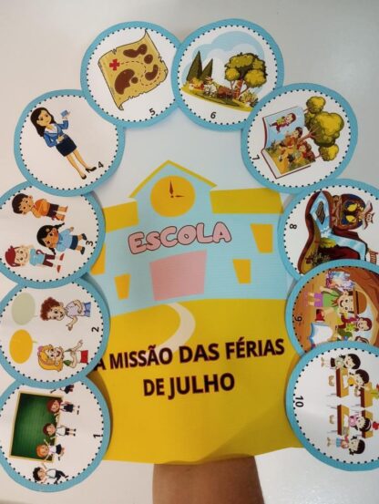História na Luva "A missão das férias de julho" - Imagem 4