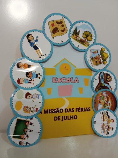 História na Luva "A missão das férias de julho" - Imagem 5