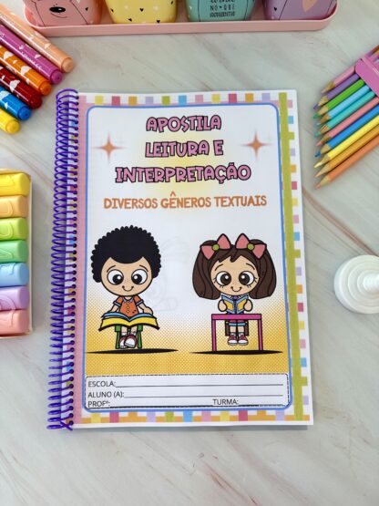 Apostila para trabalhar leitura e Interpretação de textos - Imagem 2