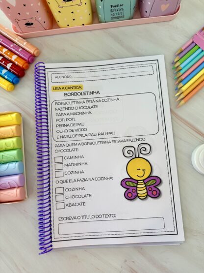 Apostila para trabalhar leitura e Interpretação de textos - Imagem 6