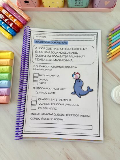 Apostila para trabalhar leitura e Interpretação de textos - Imagem 7