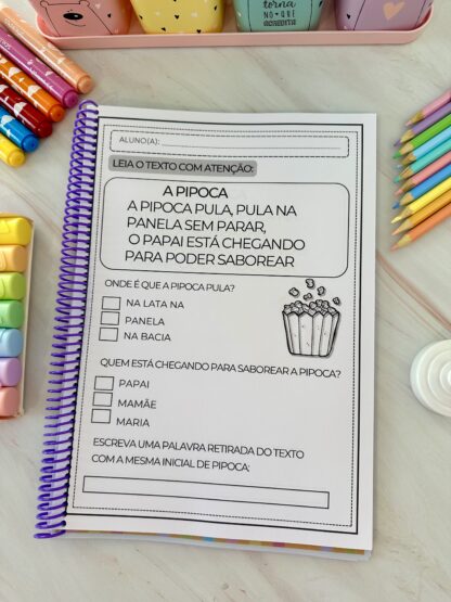 Apostila para trabalhar leitura e Interpretação de textos - Imagem 8