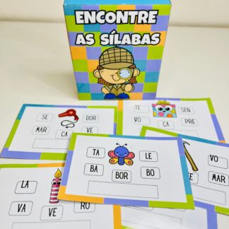 ENCONTRE AS SÍLABAS