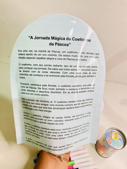 LUVA A JORNADA MÁGICA DO COELHINHO DA PÁSCOA - Imagem 4