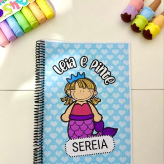Apostila Leia e Pinte – Sílabas Simples