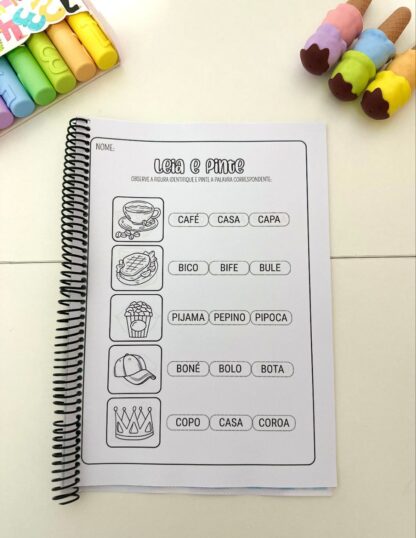 Apostila Leia e Pinte – Sílabas Simples - Imagem 6
