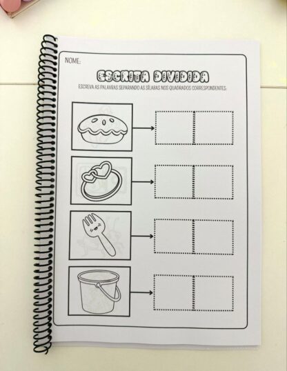 Apostila Escrita Dividida- Sílabas Complexas - Imagem 5