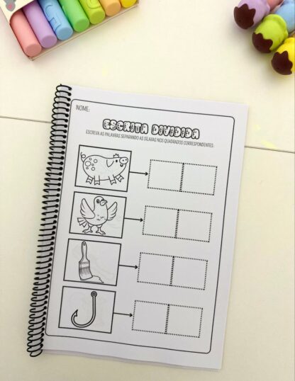 Apostila Escrita Dividida- Sílabas Complexas - Imagem 6