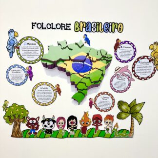 Painel folclore Brasileiro