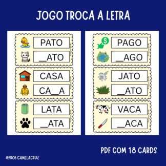 Jogo - Troca a Letra