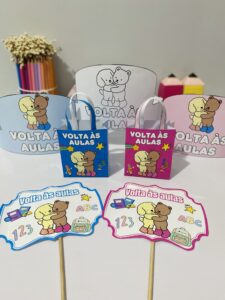 Mini Kit Bobbie Ursinhos – Volta às Aulas!