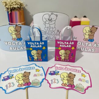 Mini Kit Bobbie Ursinhos - Volta às Aulas!