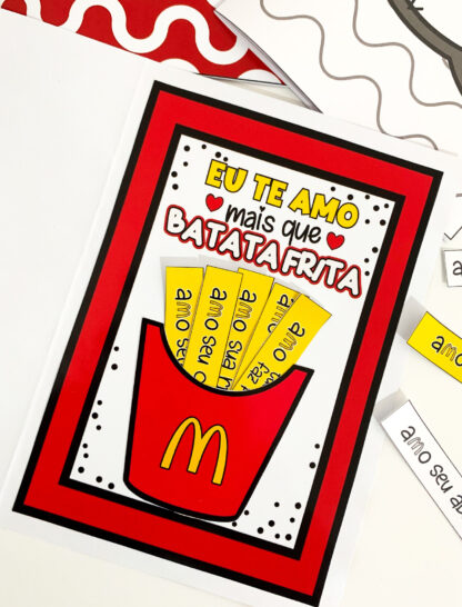 Cartão Dia dos Pais Batata Frita - Imagem 11