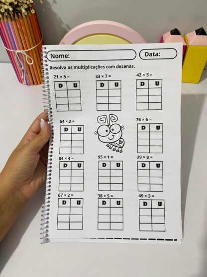 Kit Multiplicação, Continhas e Situações Problema – Apostilas das Dezenas e das Centenas - Imagem 9