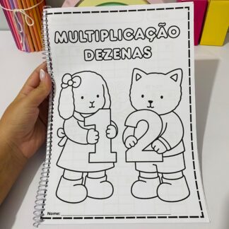 Kit Multiplicação, Continhas e Situações Problema – Apostilas das Dezenas e das Centenas