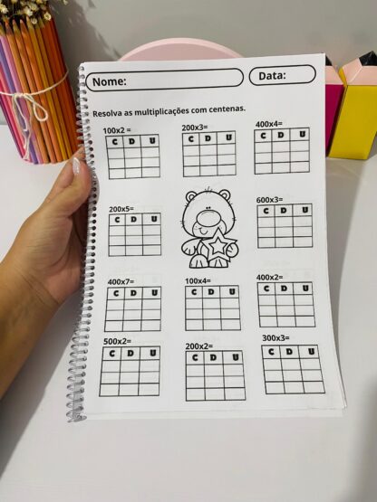 Kit Multiplicação, Continhas e Situações Problema – Apostilas das Dezenas e das Centenas - Imagem 8