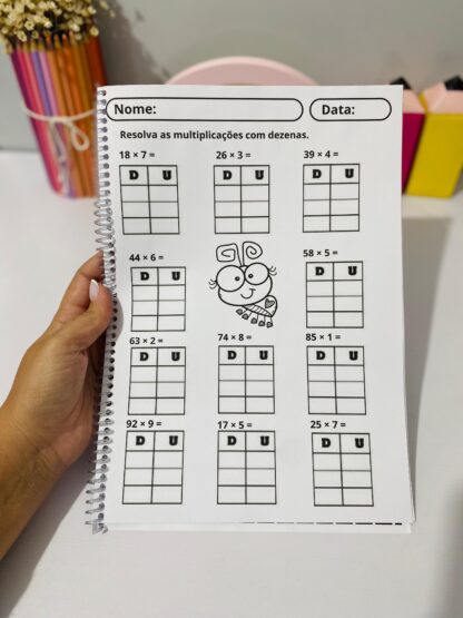 Kit Multiplicação, Continhas e Situações Problema – Apostilas das Dezenas e das Centenas - Imagem 6