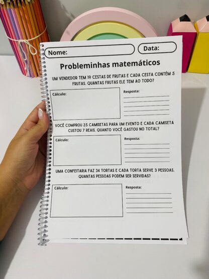 Kit Multiplicação, Continhas e Situações Problema – Apostilas das Dezenas e das Centenas - Imagem 4