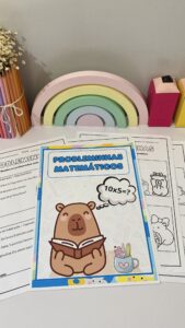 Probleminhas Matemáticos com Capivaras – Ensino Fundamental 1