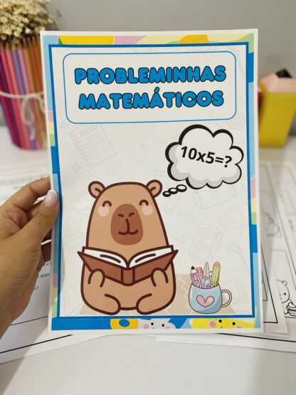 Probleminhas Matemáticos com Capivaras – Ensino Fundamental 1 - Imagem 3