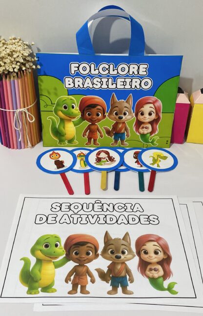 SACOLA DO FOLCLORE BRASILEIRO - SEQUÊNCIA DE ATIVIDADES - Imagem 6