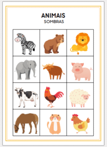 SOMBRA – ANIMAIS