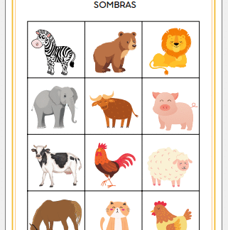 SOMBRA - ANIMAIS