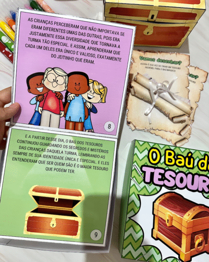 HISTÓRIA E DINÂMICA “O BAÚ DOS TESOUROS” - Imagem 3