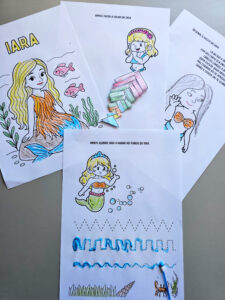 Kit de atividades Lenda da Iara